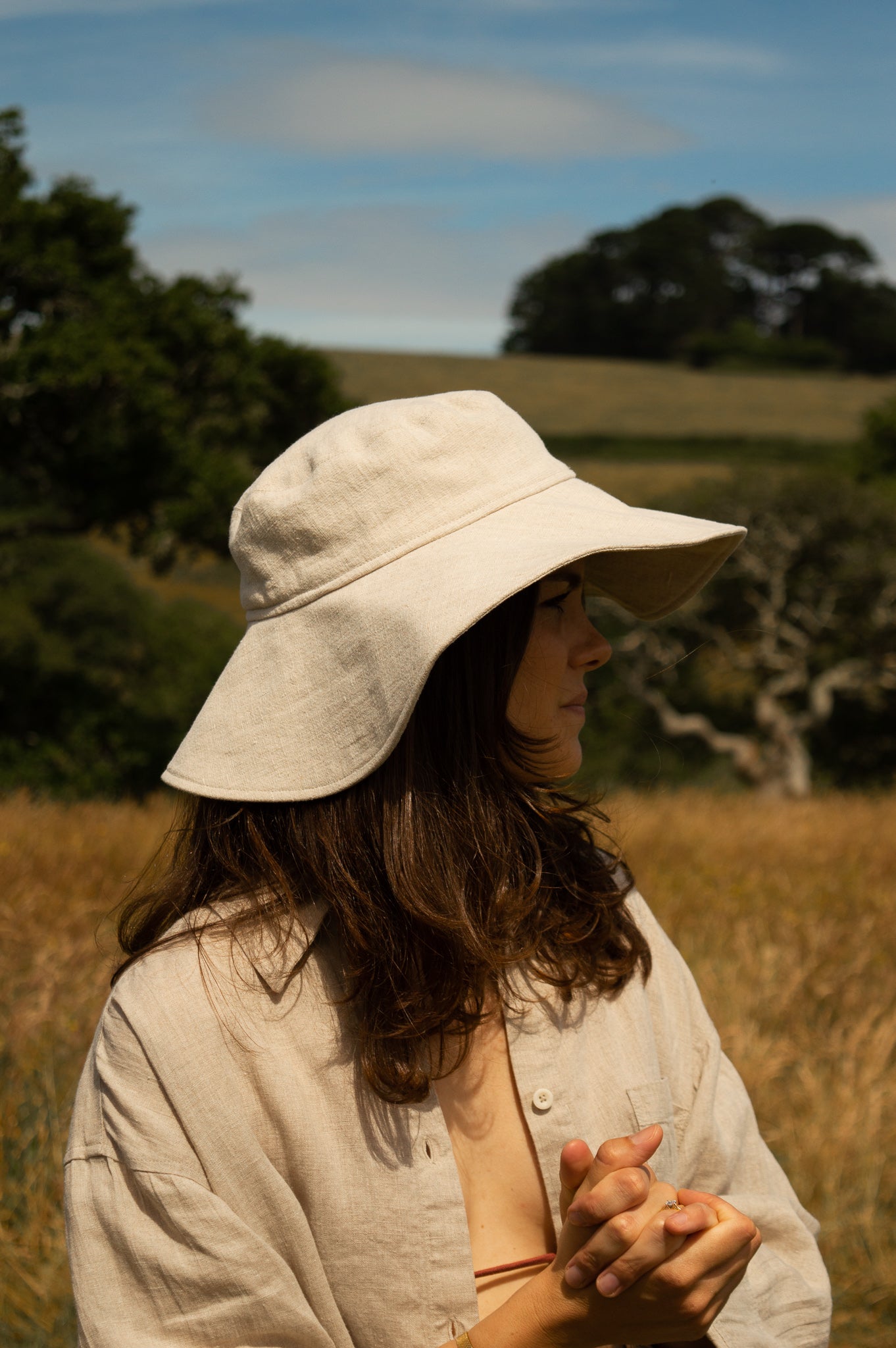 Nyx Linen Sun Hat